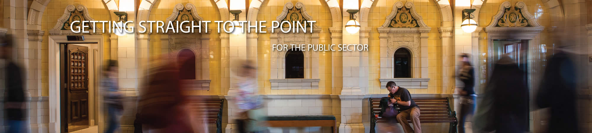 Getting straight to the point for the public sector